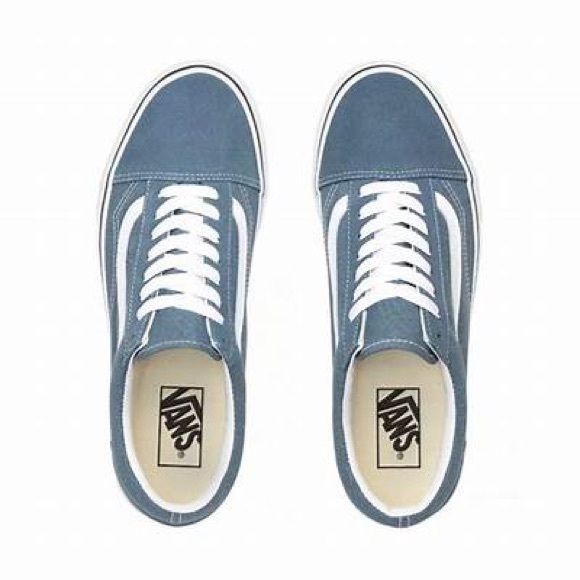 🆕 Vans blue old skool sneakers tennis shoes - Picture 3 of 3